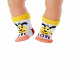 Baby Born Sokker 2- Pakning Assortert 43cm -EXTRA-LEKER Butikk 777777 252767 h62090134