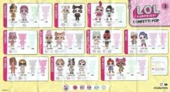 L.O.L. Surprise Confetti Pop Serie 3 Wave 1 -EXTRA-LEKER Butikk 78155 5 195522 hcddcce09