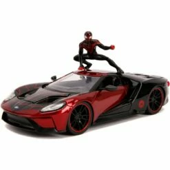 Marvel Spider-Man 1: 24 - Miles Morales 2017 Ford GT Med Figur -EXTRA-LEKER Butikk 78451 259733 h62090134