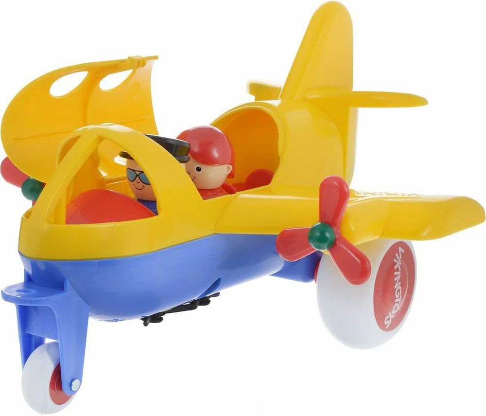 Viking Toys - Gult Fly Med 2 Figurer 29 Cm 4 Viking Toys - Gult Fly Med 2 Figurer 29 Cm - Bilde 2