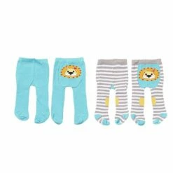 Dolly Moda Strømpebukse 2pk Dukkeklær - Løve