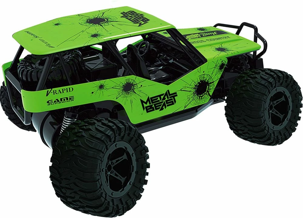 Metal Beast Green 1:16 Radiostyrt Bil 5 Metal Beast Green 1:16 Radiostyrt Bil - Bilde 3