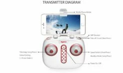 Syma X15W Smart-drone Med HD-kamera Og WiFi - Hvit -EXTRA-LEKER Butikk 83574 5 200834 h26f3f454