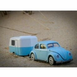 Majorette Vintage Volkswagen Beetle Med Vogn -EXTRA-LEKER Butikk 83736 11 200996 h26f3f454