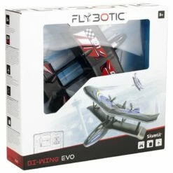 Silverlit RCFlybotic Bi- Wing Evo - Rød -EXTRA-LEKER Butikk 85739red pkg 253685 h62090134
