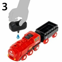 BRIO World Togbane - Damplokomotiv Togbane 36017 -EXTRA-LEKER Butikk 882195 3 252177 h62090134