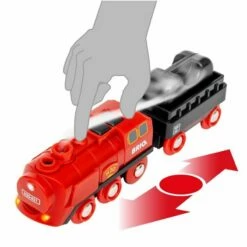 BRIO World Togbane - Damplokomotiv Togbane 36017 -EXTRA-LEKER Butikk 882195 4 252177 h62090134