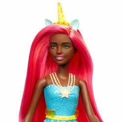 Barbie Dreamtopia Dukke - Enhjørning Med Gult Horn -EXTRA-LEKER Butikk 960 0150 207 255650 h62090134