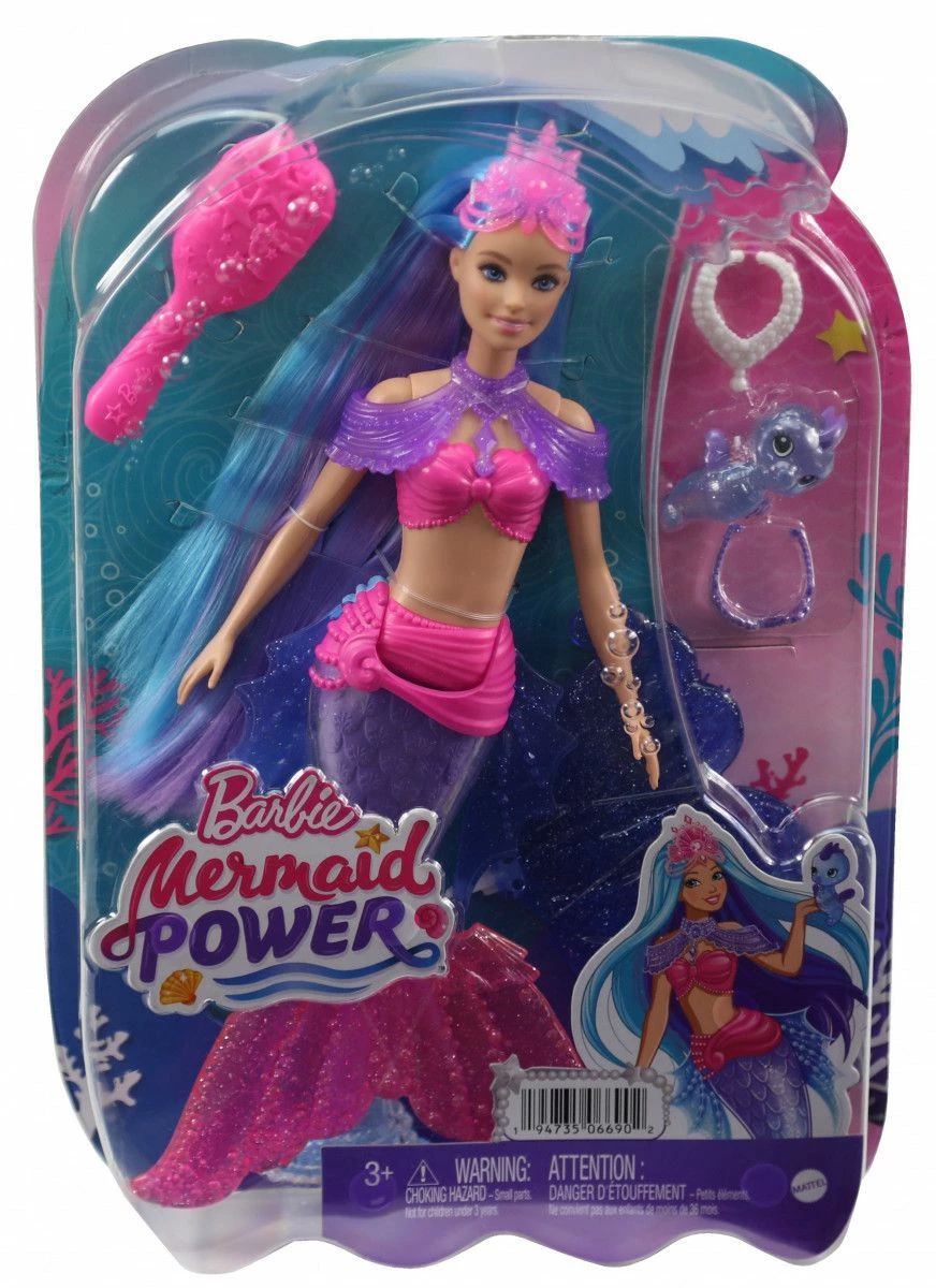 Barbie Mermaid Power Dukke - Malibu 4 Barbie Mermaid Power Dukke - Malibu - Bilde 2