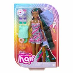 Barbie Totally Hair Dukke - Rosa Og Blått Hår -EXTRA-LEKER Butikk 960 0165 303 255670 h62090134