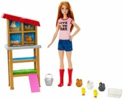Barbie Karriere Lekesett Med Dukke - Kyllingbonde