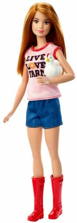 Barbie Karriere Lekesett Med Dukke - Kyllingbonde -EXTRA-LEKER Butikk 97202 4 214317 h6a687f68