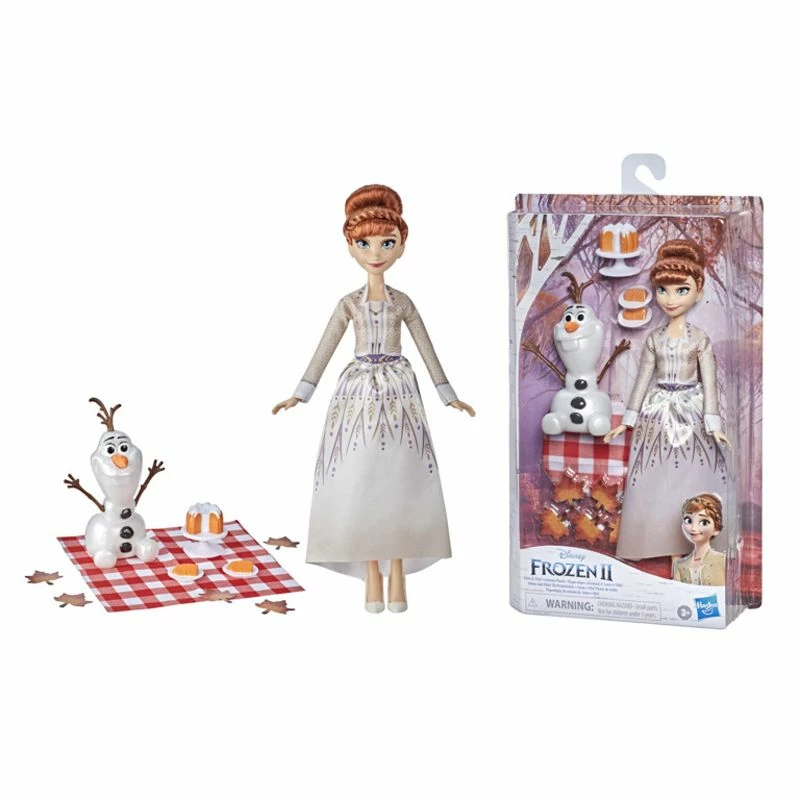 Disney Frost 2 Dukke - Anna & Olaf's Piknik 4 Disney Frost 2 Dukke - Anna & Olaf's Piknik - Bilde 2