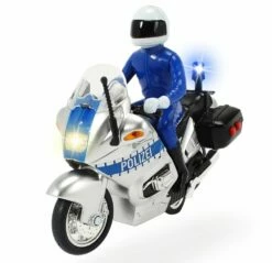 Norsk SOS - Politimotorsykkel Med Lyd Og Lys