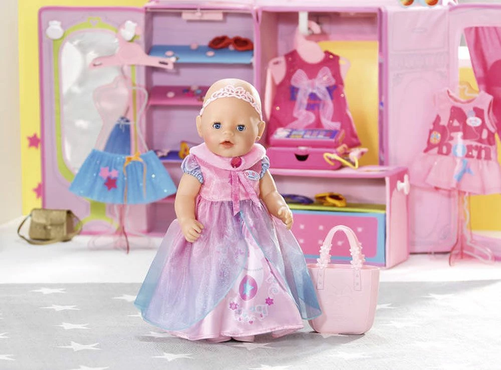 Baby Born Dukkeklær - Prinsessekjole Med Tilbehør 6 Baby Born Dukkeklær - Prinsessekjole Med Tilbehør - Bilde 4