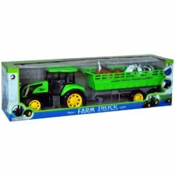 Traktor Med Henger Og Dyr- 70cm