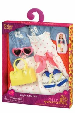 Our Generation - Deluxe Sommerkjole Med Tilbehør -EXTRA-LEKER Butikk nti 866177 3 224869 hb10cfaaf