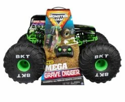 Monster Jam Radiostyrt MEGA Grave Digger - 72cm Jumbo Versjon 2,4GHz -EXTRA-LEKER Butikk nti 866509 5 225159 hb10cfaaf