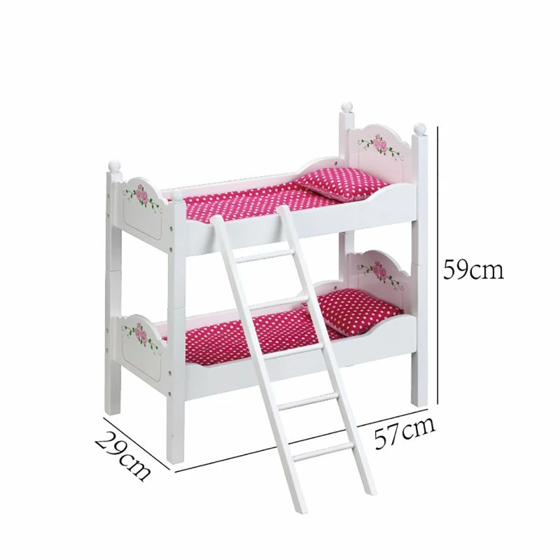 Køyeseng I Tre Til Dukke 4 Køyeseng I Tre Til Dukke - Bilde 2