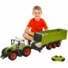 Radiostyrt Claas Traktor Med Tilhenger Skala 1:16 -EXTRA-LEKER Butikk nti 866943 10 225580 h62090134