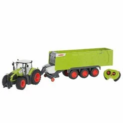 Radiostyrt Claas Traktor Med Tilhenger Skala 1:16 -EXTRA-LEKER Butikk nti 866943 14 225580 h62090134