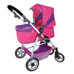 Lissi 6-i1 Dukkevogn Med Utstyr