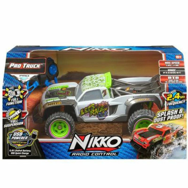 NIKKO Pro Trucks Radiostyrt Bil - Grønn 7 NIKKO Pro Trucks Radiostyrt Bil - Grønn - Bilde 5