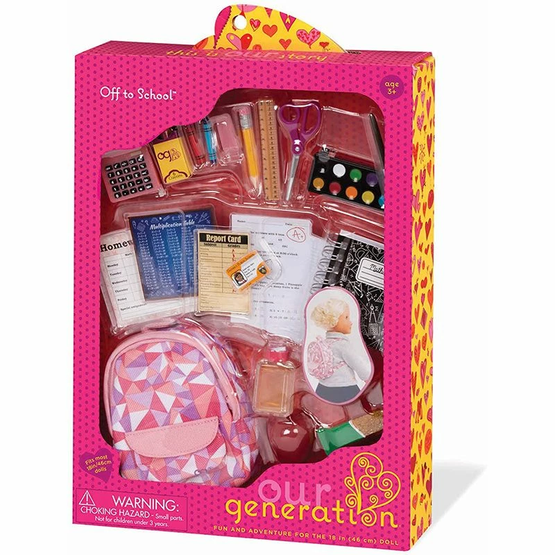 Our Generation - Skoleutstyr 24 Deler 5 Our Generation - Skoleutstyr 24 Deler - Bilde 3