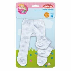 Heless Strømpebukse Og Sokker 28-35 Cm - Hvit Med Snøfnugg -EXTRA-LEKER Butikk nti 869432 2 227780 h62090134