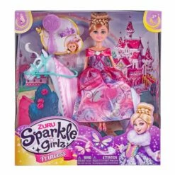 Sparkle Girlz Princess Dukke - Prinsesse Med Hest -EXTRA-LEKER Butikk nti 869465 g 4 227812 hcb707aac