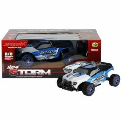 SpeedX Storm Radiostyrt Bil 1:24 -Blå -EXTRA-LEKER Butikk nti 869930 g 5 228249 hdfbdc69e