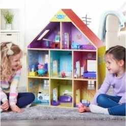 Peppa Gris Stort Lekehus I Tre 65 Cm -EXTRA-LEKER Butikk nti 880148 8 228454 hb10cfaaf