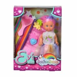 Evi Love Dukkesett - Regnbue Prinsesse -EXTRA-LEKER Butikk nti 880428 4 228627 h62090134