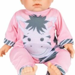 Tiny Treasures Dukke 45 Cm - Blond Med Sebraantrekk -EXTRA-LEKER Butikk nti 880774 g 2 242872 h7476663d