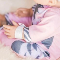 Tiny Treasures Dukke 45 Cm - Blond Med Sebraantrekk -EXTRA-LEKER Butikk nti 880774 g 3 242872 h7476663d