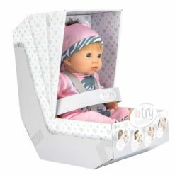 Tiny Treasures Dukke 45 Cm - Blond Med Sebraantrekk -EXTRA-LEKER Butikk nti 880774 g 6 242872 h7476663d