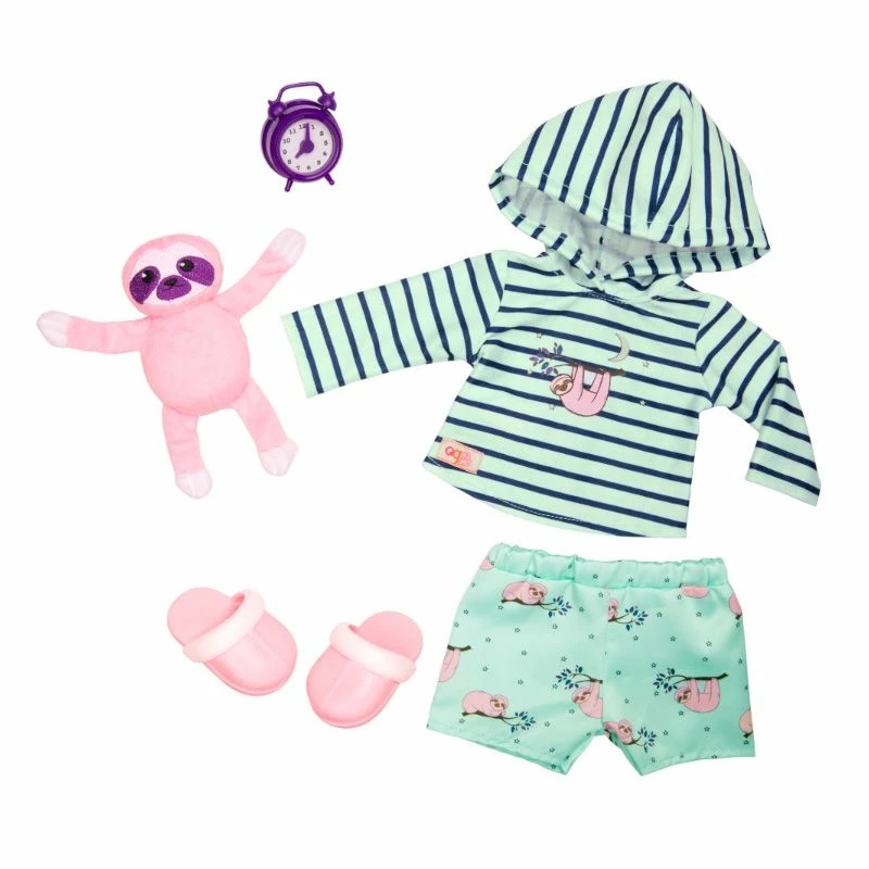 Our Generation Klær 46cm - Dovendyr Pysjamas 3 Our Generation Klær 46cm - Dovendyr Pysjamas